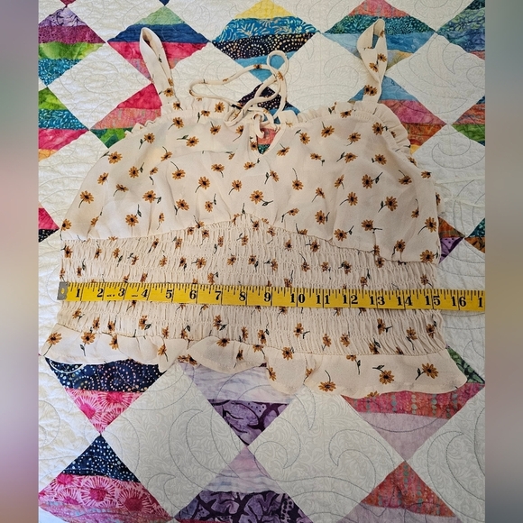 Sienna Sky Sunflower Summer Tank Top Women's Size XL NWOT - Picture 3 of 7